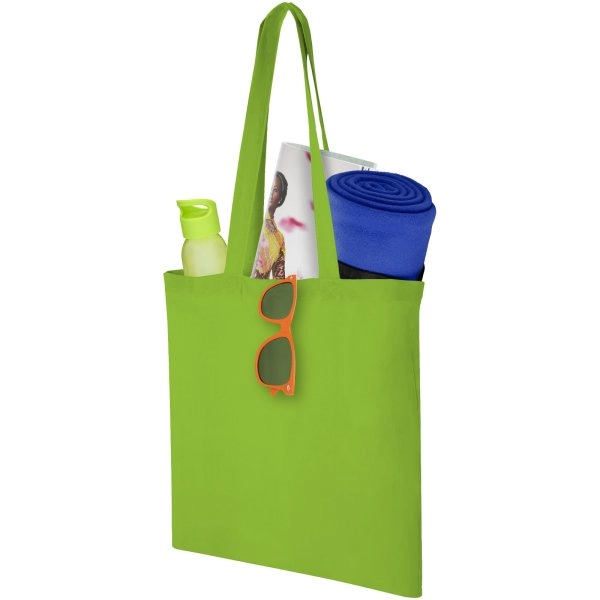 Immagine Shopper in cotone 100 g/m² Carolina - 7L