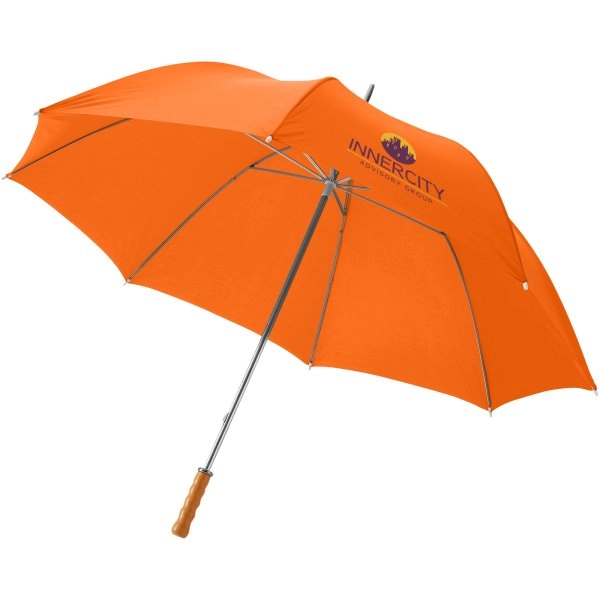 Immagine Ombrello golf Karl da 30'' con manico in legno