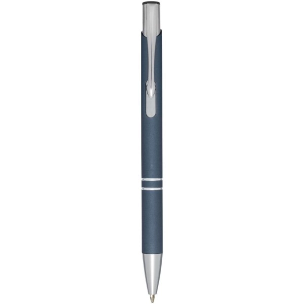 Immagine Penna a sfera a scatto Moneta soft touch (inchiostro nero)
