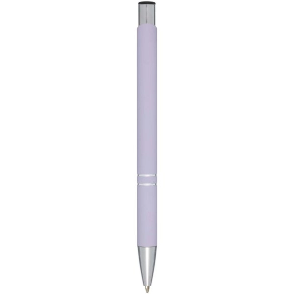 Immagine Penna a sfera a scatto Moneta soft touch (inchiostro nero)