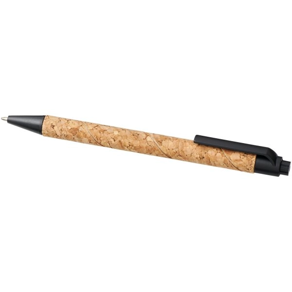 Immagine Penna a sfera in sughero e paglia di grano Midar (inchiostro nero)