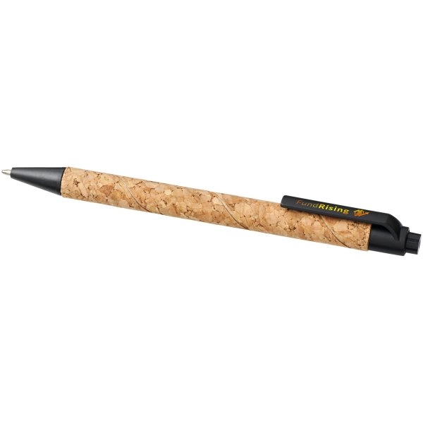 Immagine Penna a sfera in sughero e paglia di grano Midar (inchiostro nero)