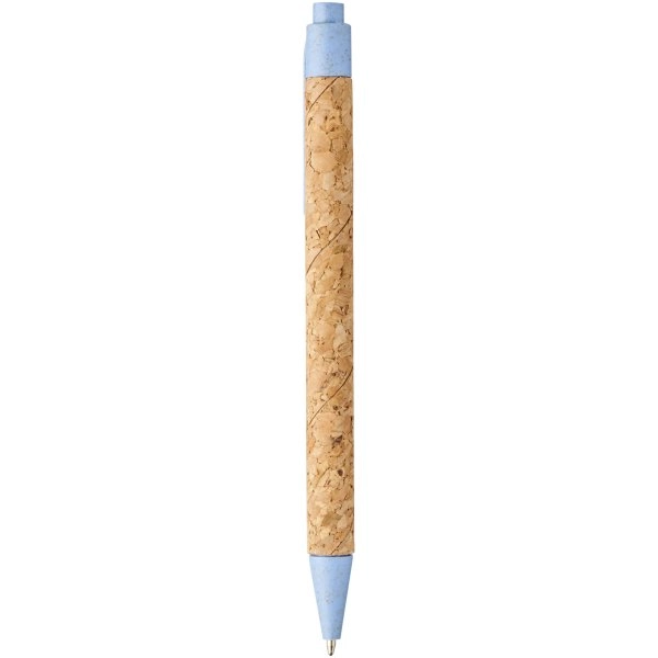 Immagine Penna a sfera in sughero e paglia di grano Midar (inchiostro nero)