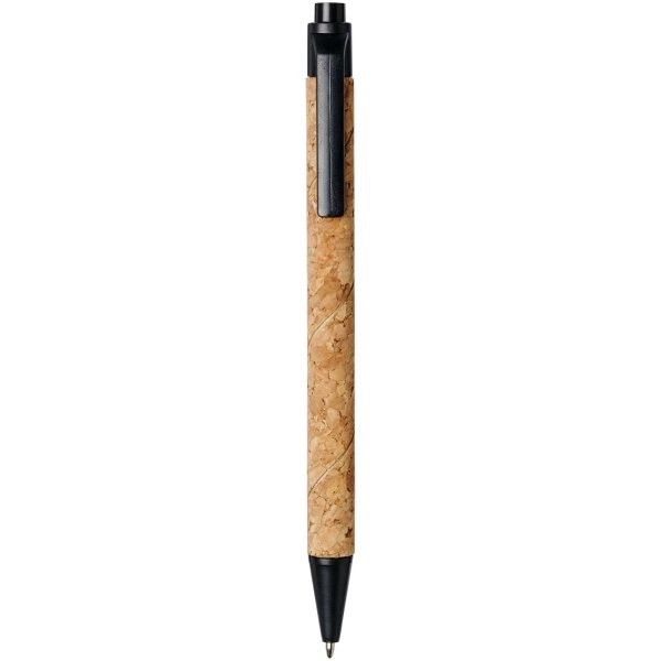 Immagine Penna a sfera in sughero e paglia di grano Midar (inchiostro nero)