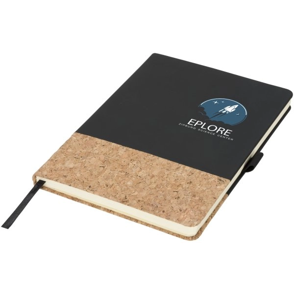Immagine Blocco note formato A5 in TPU e sughero Evora