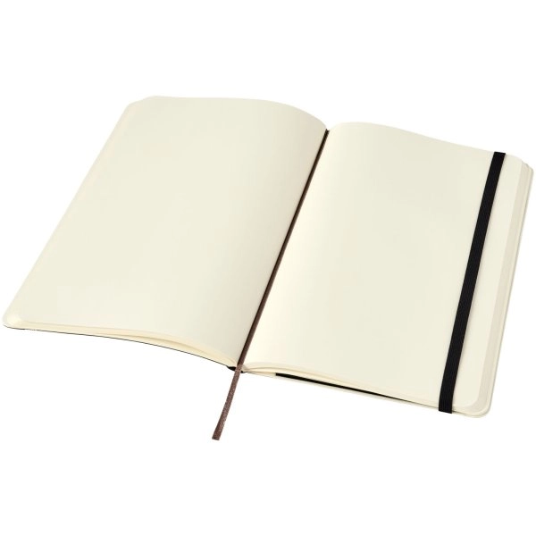 Immagine Blocco note con copertina morbida - pagine bianche Moleskine Classic L
