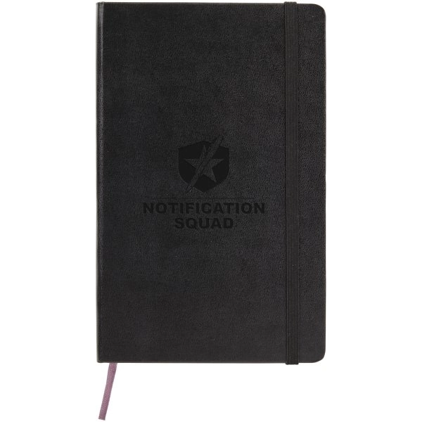 Immagine Blocco note con copertina rigida - pagine bianche Moleskine Classic L