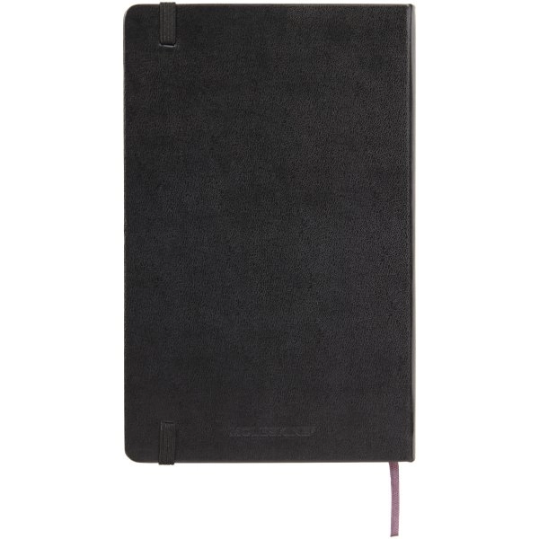 Immagine Blocco note con copertina rigida - pagine bianche Moleskine Classic L