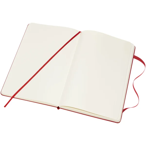 Immagine Blocco note con copertina rigida - pagine bianche Moleskine Classic L