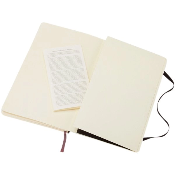 Immagine Blocco note con copertina morbida - a righe Moleskine Classic L
