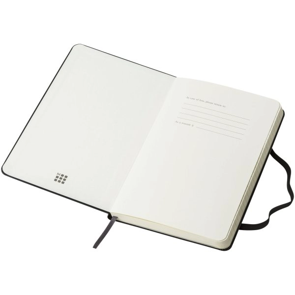 Immagine Blocco note con copertina rigida - a righe Moleskine Classic M