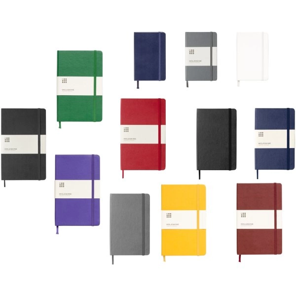 Immagine Blocco note con copertina rigida - a righe Moleskine Classic L