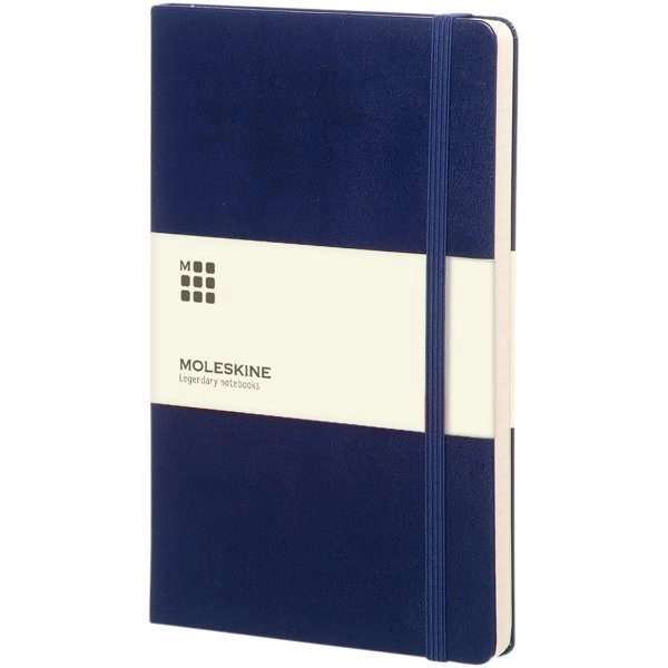 Immagine Blocco note con copertina rigida - a righe Moleskine Classic L