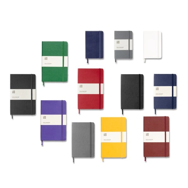 Immagine Blocco note con copertina rigida - a righe Moleskine Classic L