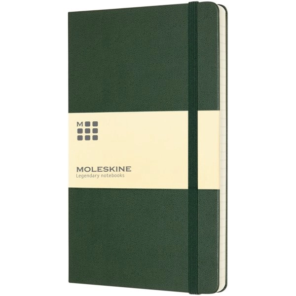 Immagine Blocco note con copertina rigida - a righe Moleskine Classic L
