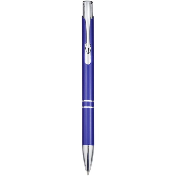 Immagine Penna a sfera a scatto Moneta in alluminio (inchiostro blu)