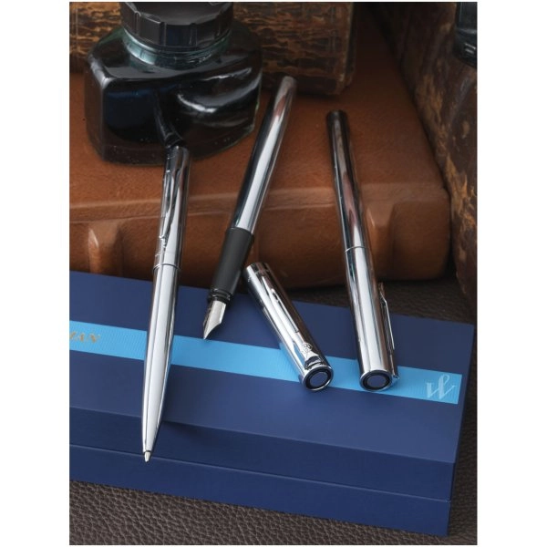 Immagine Waterman penna stilografica Graduate (inchiostro blu)