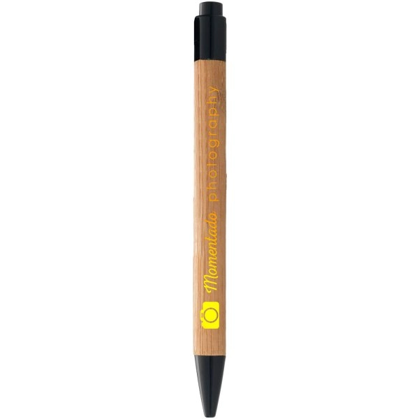 Immagine Penna a sfera in bambù Borneo (inchiostro nero)