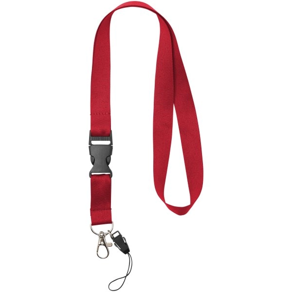Immagine Lanyard porta cellulare Sagan con fibbia rimovibile