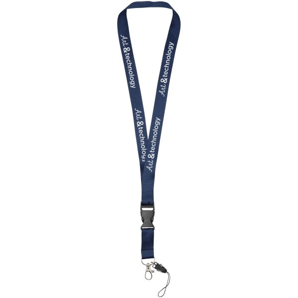 Immagine Lanyard porta cellulare Sagan con fibbia rimovibile