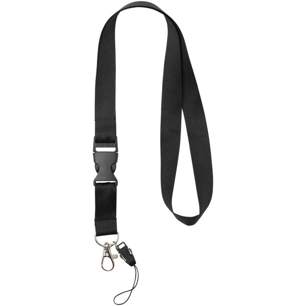 Immagine Lanyard porta cellulare Sagan con fibbia rimovibile