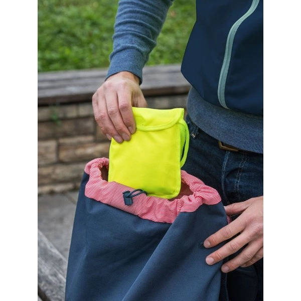 Immagine Gilet di sicurezza basic in pratica sacca custodia, sacca dotata di chiusura con velcro