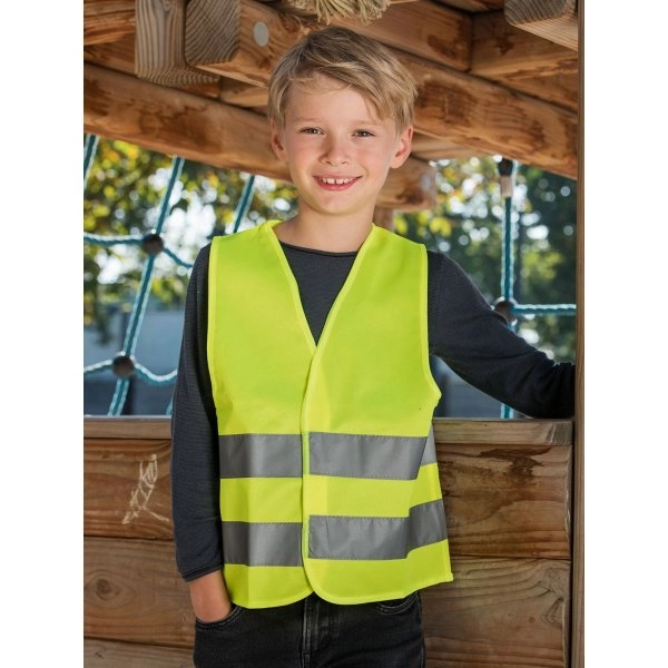 Immagine Gilet di sicurezza basic in pratica sacca custodia, sacca dotata di chiusura con velcro