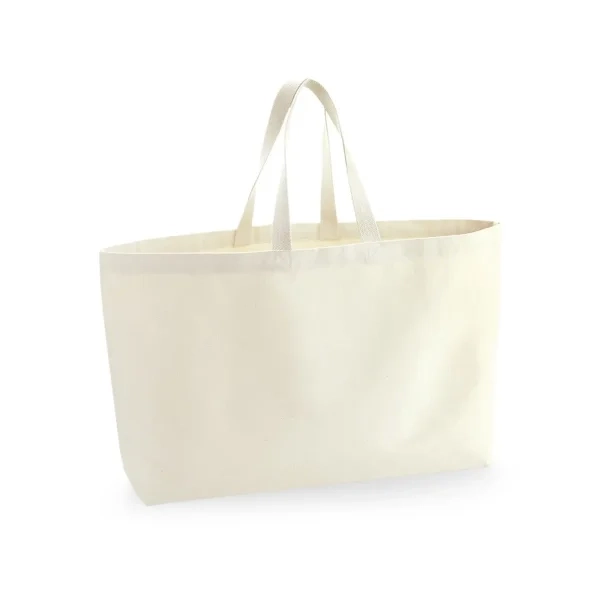 Oversized Canvas Tote Bag
