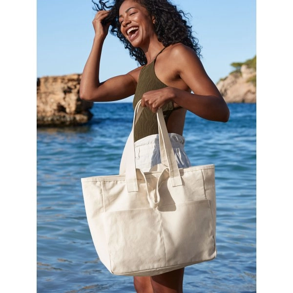Immagine Double Handle Cargo Pocket Tote