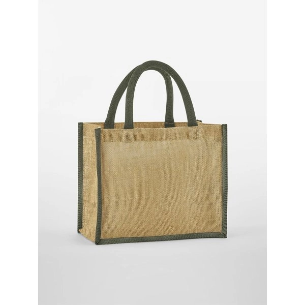 Immagine Natural Starched Jute Mini Gift Bag