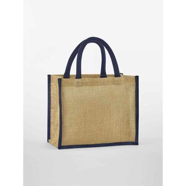 Immagine Natural Starched Jute Mini Gift Bag