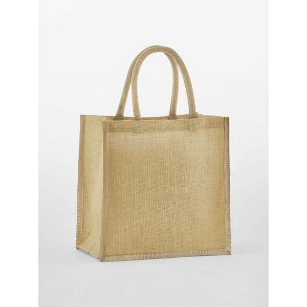 Immagine Natural Starched Jute Midi Tote