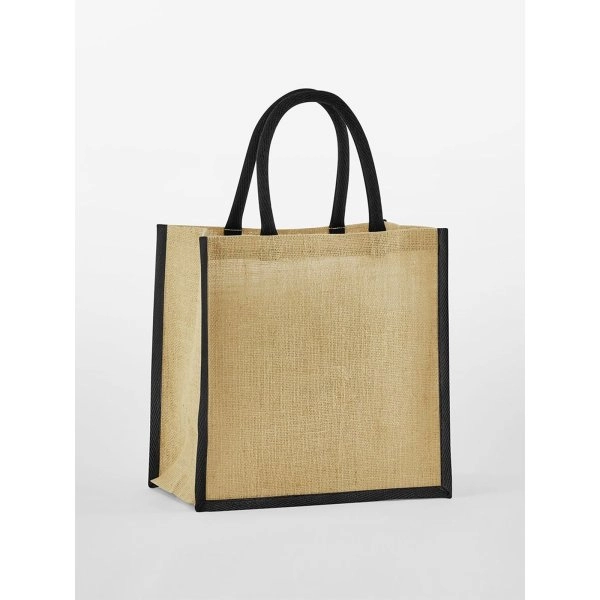 Immagine Natural Starched Jute Midi Tote