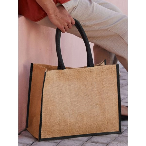 Immagine Natural Starched Jute Classic Shopper