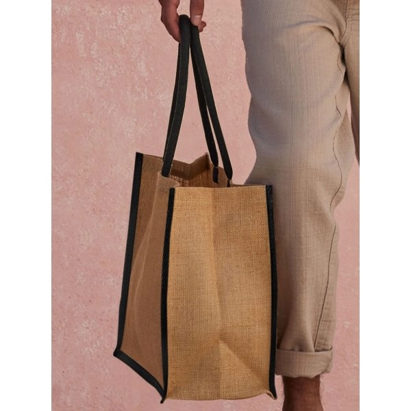 Immagine Natural Starched Jute Classic Shopper