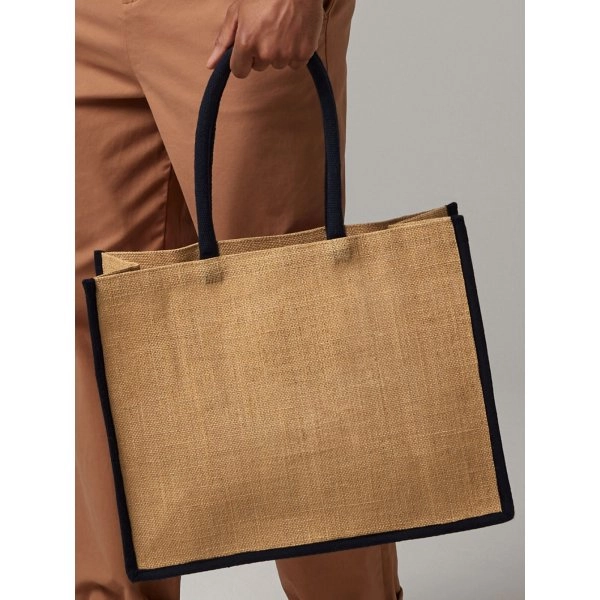 Immagine Natural Starched Jute Classic Shopper
