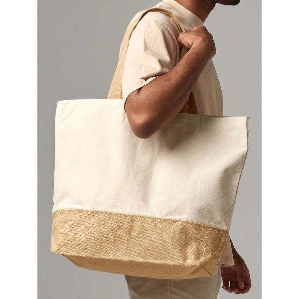 Immagine Jute Base Canvas Tote XL