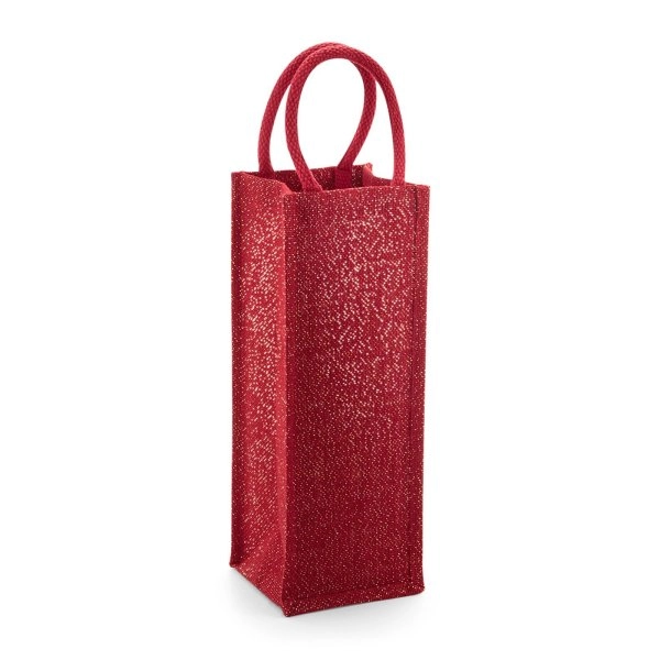 Immagine Shimmer Jute Bottle Bag