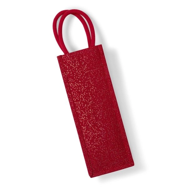 Immagine Shimmer Jute Bottle Bag