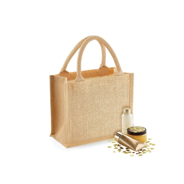 Immagine Shimmer Jute Mini Gift Bag