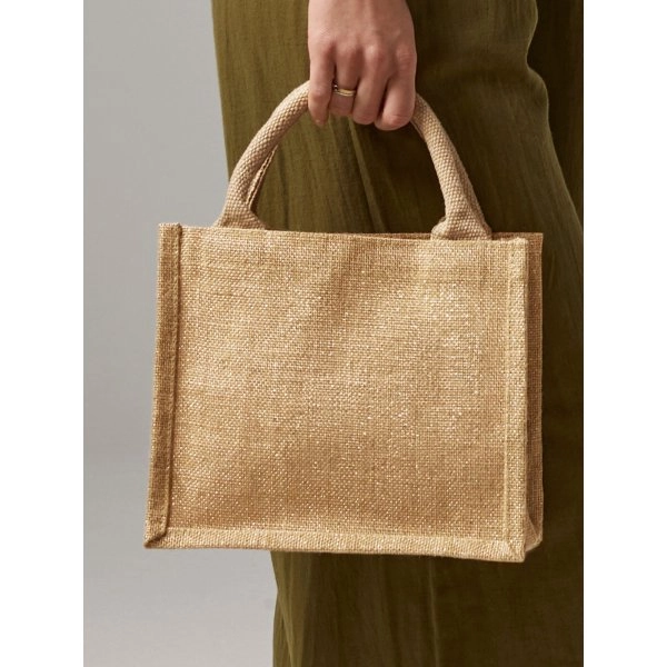 Immagine Shimmer Jute Mini Gift Bag