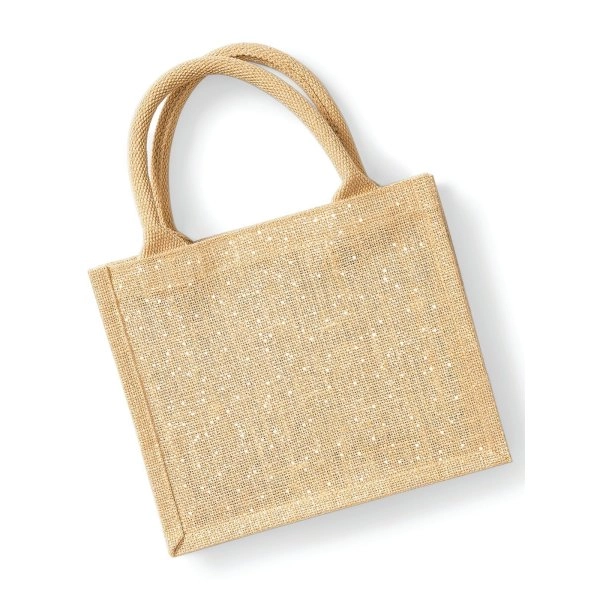 Immagine Shimmer Jute Mini Gift Bag