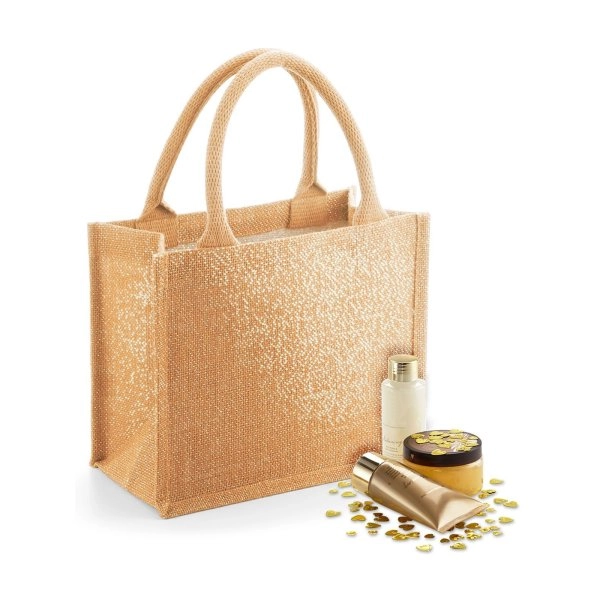 Immagine Shimmer Jute Mini Gift Bag