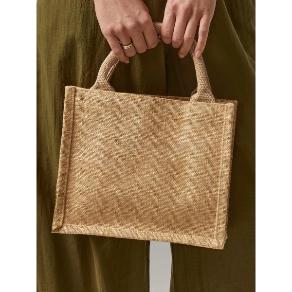 Immagine Shimmer Jute Mini Gift Bag