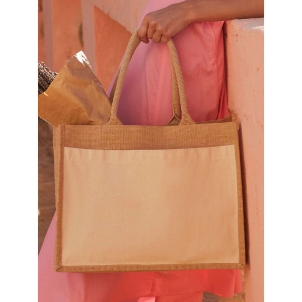 Immagine Cotton Pocket Jute Shopper