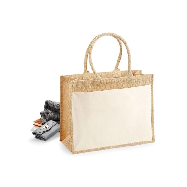 Immagine Cotton Pocket Jute Shopper