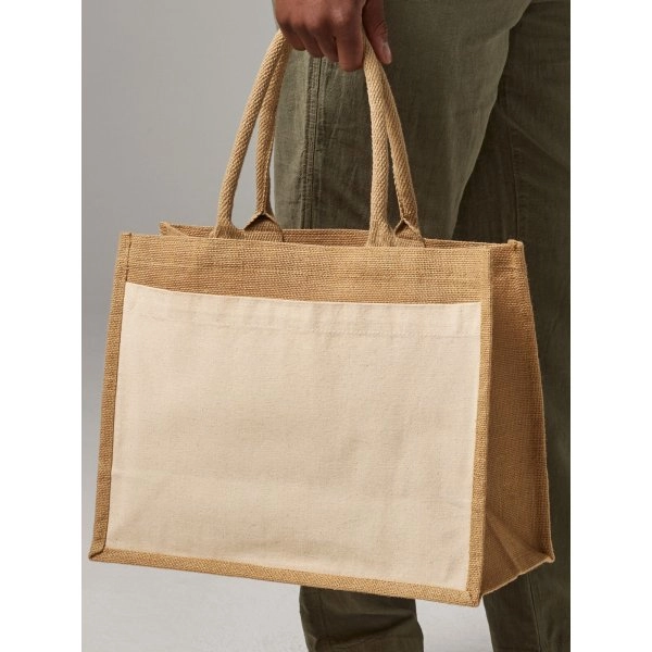Immagine Cotton Pocket Jute Shopper