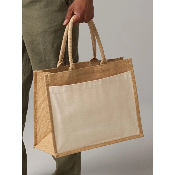 Immagine Cotton Pocket Jute Shopper