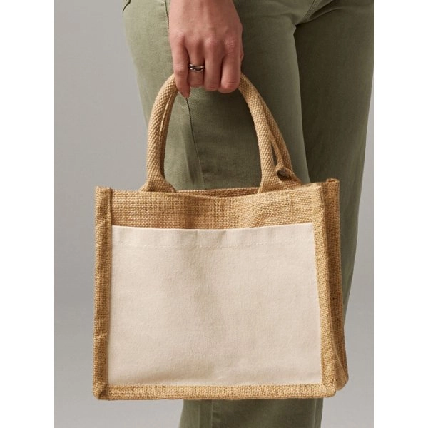 Immagine Cotton Pocket Jute Gift Bag