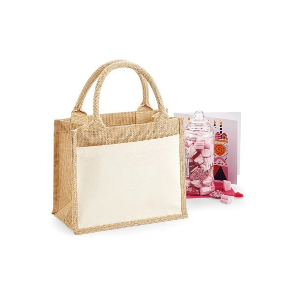Immagine Cotton Pocket Jute Gift Bag